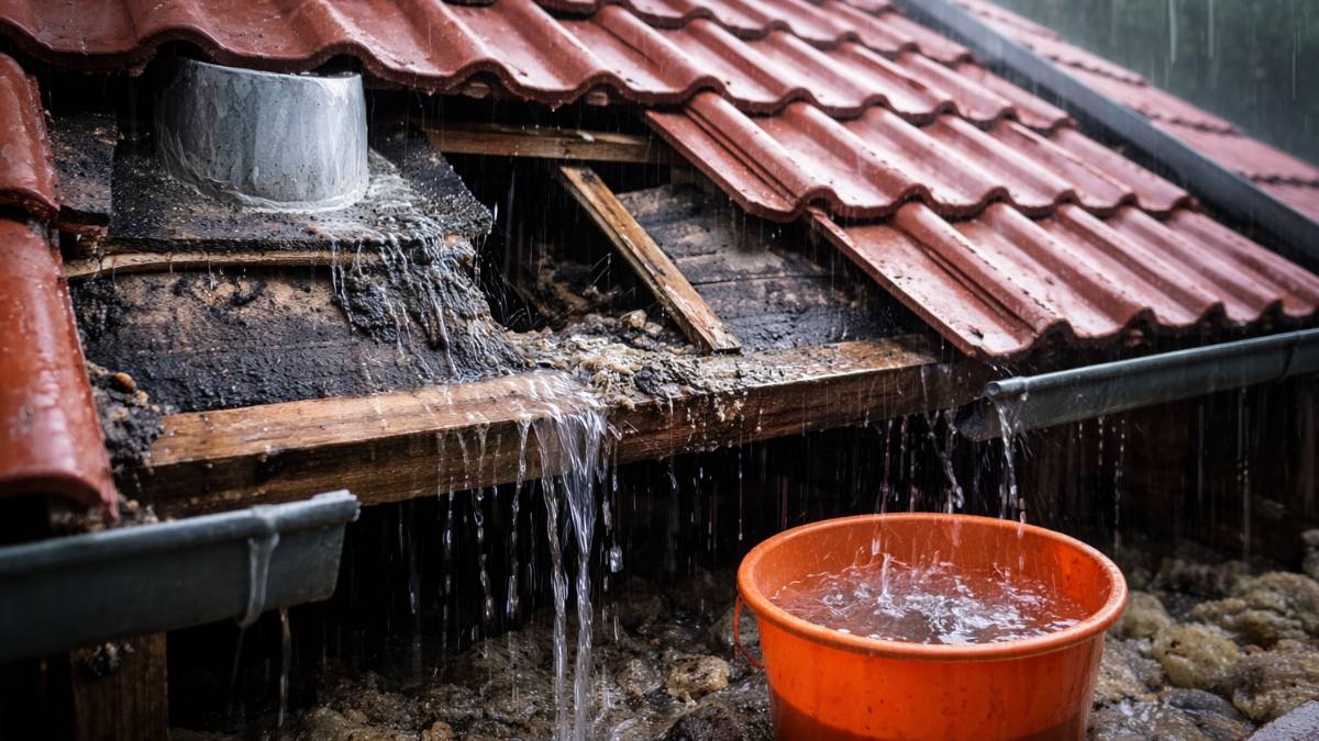Beázik a tető? 9 gyakori ok és tartós megoldás 2026-ban